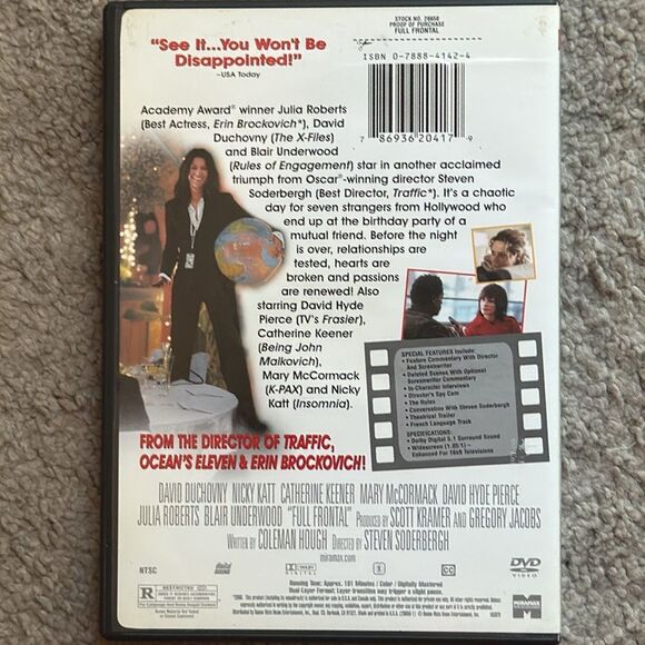 “Full Frontal” DVD! - Picture 2 of 5